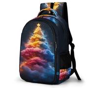 WECECE Mushroom Cloud Daypack for Girls Ages 8-11 Stylish Christmas Theme Book Bag Teens Junior School School Backpack Kids and Teens 11.6 Inch Laptop Backpack Daily Use