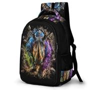 WECECE Rhinoceros Rucksack Children Primary to Secondary Animal 3D Theme Back pack Teens Age 11 Fashion School Bag Students 16.5 Inch Laptop Backpack Daily Use