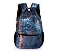 WECECE School Leopard Backpack School Bags for Girls Boys Backpack With Pocket Fashion Animal Print Bag Kids Bagpack