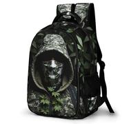 WECECE Students Camo School Backpack Age 10-16 Girls Rucksack Boys Camouflage School Bag for Primary to Secondary, Stylish Durable for Daily Use Travel and Hiking