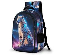 WECECE Students Cheetah Pattern Bookbag Primary Years Boys Animal Back pack Ages 10-15 Girls School Bag, Lightweight and Durable for Birthday Gift and Back to School