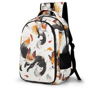 WECECE Students Fox Pattern Back pack 10-16 Years Girls Backpack Boys Animal Rucksack for Secondary School Lightweight, Stylish and Durable for Outdoor Travel and Hiking