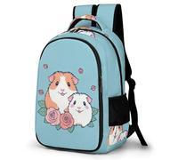 WECECE Students Guinea Pig School Bag Ages 7-12 Girls Daypack Boys Cute Animal Rucksack for Junior School, Stylish and Durable for Daily Use Travel and Hiking