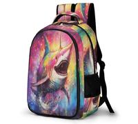 WECECE Students Shark Bookbag Primary Years Boys Marine Creature School Backpack Age 7-11 and 13 Year Olds Girls Bookbag, Stylish Durable for School Trips and Outdoor
