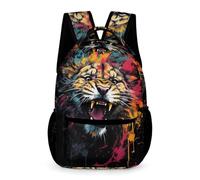 WECECE Tiger Backpacks Kids School Back Pack Book Bags Animal Tiger School Rucksack for Boys Girls Elementary Students