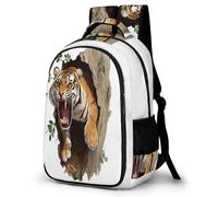 WECECE Tiger Daypack Girls Ages 12-16 Animal Book Bag Boys Primary to Secondary Fashion Backpack School Backpack for Kids and Teens Back to School Gift Outdoor Travel Daily Use