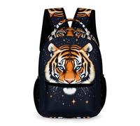 WECECE Tiger Design Daypack Students for Boys 6-10 Years Animal Tiger Backpack for Girls Year 1 Primary Kids Durable School Bag Books Stationery Bottle Spring Outing Travel