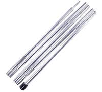 Wechsel Tarp Pole, 155 cm length, Aluminium 7001-T6, for Tarps and Wings, Sporting Goods, 1 piece, Silver