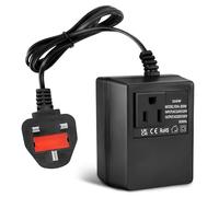 Weciau 200W Step Down Transformer, 220/240V to 110/120V Voltage Converter, Intelligent Efficient Adapter with Temperature Protection, Power Adapter for WIFI, POS Machine, Power Bank (Black)