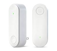 Weciau 2PCS Ionic Air Purifier Plug In UK, Plug In Air Purifier for Bedroom, Portable Mini Ioniser for Home, Instant Air Purification, air-purifier for Bedrooms, Toilets, Athrooms, Closets, Pet Room,
