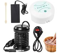 Weciau Ionic Foot Spa Detox, Professional Ionic Foot Bath, Portable Detox Foot Bath Machine, Upgraded Leg Spa for Blood Circulation, Better Sleep & Muscle Pain Relief (Basin Not Included)