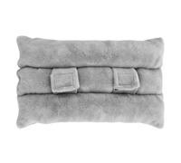 Weciau Seat Belt Pillow for Mastectomy Post-Surgery, Mastectomy Pillow, Heart Surgery Recovery Support Cushion Pad, Soft Auto Seat Belt Cover for Chest Chemo Port Pacemaker Bypass, Women Gifts (Gray)