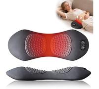 Weciau Theraback 3 in 1 Back Therapy, Prevalent 3 in 1 Back Massager with Traction, Vibration and Heat, 135° Golden Curvature Electric Sciatica Massage Machine for Waist Back Pain and Sciatica Relieve