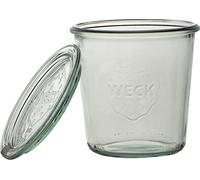Weck 290 ml Jar with Lid 80 mm, Box of 6, Glass, Transparent