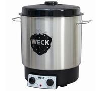 WECK Canning Machine With Clock 1800W 230V Stainless Steel 30L Canner New