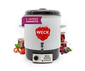 Weck Electric Multi-Cooker, Black/White