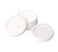 Weck Keep-Fresh Plastic Lid - Diameter 60 mm - White - Pack of 5