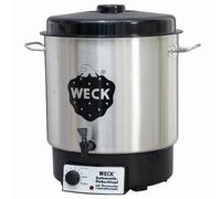 Weck Preserving Cooker 1800W Stainless Steel 30L Mulled Wine Maker