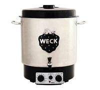 Weck Preserving Cookpot Wat 25 A with Tap (Einwecktopf/Mulled Wine Pot/Einmachautomat from Stainless Steel, with Thermostat) 6834