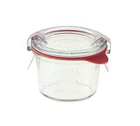 Weck Round Rim Mini Mould Jar, 80 ml (Pack of 12)
