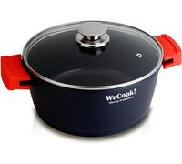 WECOOK EcoStone Cast Aluminium Saucepan, Non-Stick, Induction, 20 cm