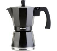 WECOOK Luccia Italian Coffee Maker, Induction, Aluminium, Express, 6 Cups Coff