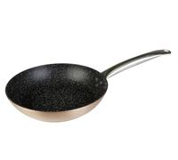 WECOOK Professional Forged Aluminium Frying Pan, 16 cm, Induction, Non-Stick Eco-Friendly Stone, PFOA Free, Steel Handle, Suitable for All Hobs, Glass, Gas, Dishwasher