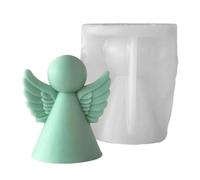 Wectirc Angel Resin Mold - 3D Angel Aromatherapy Candle-Making Molds | Non Stick Craft-Making Tool for Cement Clay Muffin Soap Wax Dessert Crafting Projects