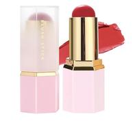Wectirc Cream Blush Stick | Waterproof Hydrating Peach Blush,Natural Face Highlighters Luminizers for Oily Dry Combination Skin Cheekbones Brow Bone