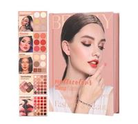 Wectirc Eyeshadow Palette Colorful,67-Color Eyeshadow Blush Palette Book - Multifunctional Cosmetic Color Board Make up Kit for Adults Women Girls Artists Lovers Friends Wife Girlfriend