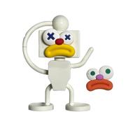 Wectirc Funny Ornaments for Adults | Wind-up Silly Fish Toy - Naughty Portable Gadgets Decoration Wind-up Design for Travel Car Home Living Room Kids Party Adults
