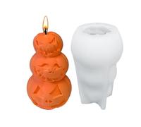 Wectirc Halloween Molds | Silicone Scented Candle Mould | Spooky Halloween Mold for Epoxy Resin Plaster Aromatherapy Decoration Crafting Projects