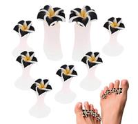 Wectirc Silicone Toe Separators | Toe Separators Toes Dividers,Silicone Tools for Nail Salons Lovers Women Girlfriend Wife
