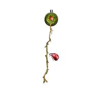 Wectirc Spider Cave - Realistic Moss Mesh Climbing Cage for Spider,Terrarium Decor for Crickets Desk Home Pet Birthday Geckos Centipedes Reptile Beetles Exploration Breeding