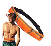 Wectirc Swim Belt For Adults Women - 150N Buoyancy Swimming Belt - Adult Inflatable Life Vest Auto-Inflating Reflective Float For Deep Water Exercise Kayak Rafting Beach