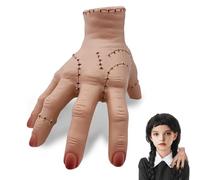 Wed-nesday Ad-dams Family Thing, Halloween Cosplay Hand by Ad-dams Family, Scary Fake Hand Cosplay Hand Scary Props Decorations Gift for Family