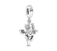 Wedanor Magic Flying Dragon DangleCharm 925 Sterling Silver Pendant, Jewellery Beads Gifts for Women Bracelet Necklace