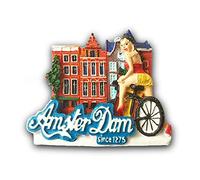 Wedare 3D Amsterdam Holland Bicycle Beauty Refrigerator Magnet Travel Sticker Souvenirs,Home & Kitchen Decoration Holland Fridge Magnet from China