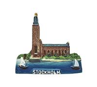 Wedare Sweden Stockholm 3D Refrigerator Magnet Travel Sticker Souvenirs,Home & Kitchen Decoration Sweden Fridge Magnet from China