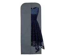 Wedcova Dress Bag | Hanging Garment Bags | Full Length Travel Protector | Wedding Clothes Storage Cover with Zipper for Women | Pack of 1 | 60 Inch | Grey