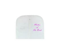 Wedcova Pack of 1 Wedding Printed Wedding Dress Bag | Long Dress Covers for Bride & Bridesmaids | Breathable Clothes Bag for Storage & Travel (Mother of The Bride)