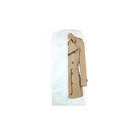 Wedcova Suit Covers for Men | Hanging Garment Bags | Travel Blazer & Jacket Bag | Clothes Storage Cover with Zipper | Suits Carrier Moth Proof Protector | (24'' x 54'') | Pack of 1 | White