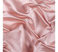 WedDecor 1.5 Metres x 10 Metres Luxurious Polyester Ice Silky Blush Pink Fabric for Dressmaking, Wedding Décor, Quilting, Sewing Projects, Curtains, Birthday Decorations, Photography, and Backdrops