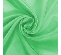 WedDecor 1.5 Metres x 10 Metres Luxurious Polyester Ice Silky Green Fabric for Dressmaking, Wedding Décor, Quilting, Sewing Projects, Curtains, Birthday Decorations, Photography, and Backdrops
