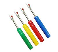 Weddecor 100 Pcs Multicolour Seam Ripper Stitch Unpicker Tool, Thread Cutter Remover Sewing Tools, Hand Embroidery Seam Picker Sewing Thread Cutter Ergonomic Tool for DIY Craft, Sewing Needlework