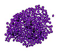 WedDecor 10000pcs Acrylic Clear Crystal Bling Diamond Beads Wedding Table Scatters, 4.5mm Confetti Rhinestones Diamonds for Table Centerpiece Decorations Bridal Shower Vase Beads, Purple