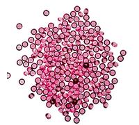WedDecor 10000pcs Acrylic Clear Crystal Bling Diamond Beads Wedding Table Scatters, 4.5mm Confetti Rhinestones Diamonds for Table Centerpiece Decorations Bridal Shower Vase Beads, Light Pink