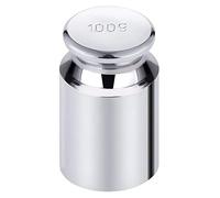 WedDecor 100g Scale Calibration Weight with Chrome Plating Stainless Steel Precision Accuracy of Digital Scale Balance, Pocket Scales, Jewelry, Kitchen Scale, Science Lab, 1Pcs