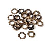 WedDecor 11mm Bronze Brass Eyelets Grommets with Washers for Books, Arts & Crafts, Sewing, Bags, Leather Crafting, Scrapbook, DIY Projects and Rust Proof, 100pcs