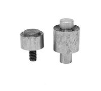 WedDecor 14mm Eyelets and Grommets Iron Die tool Set for Blue Hand Press Machine Rivet Setting Fabric Designing Leathercraft Handcraft Arts and crafts projects